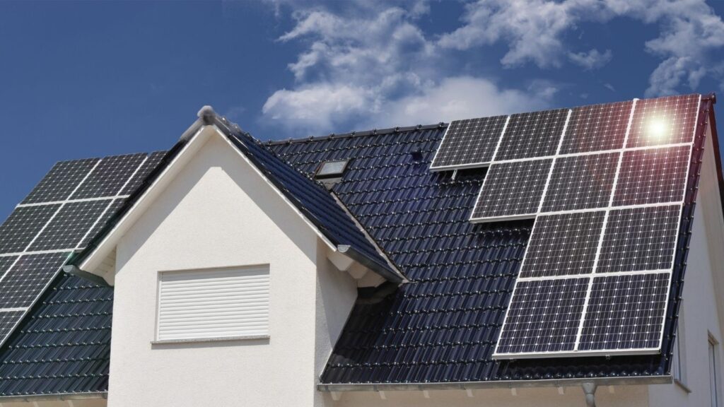 Solar Panels on roof